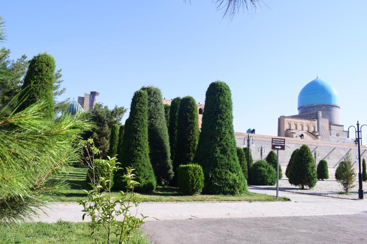 Hotel Registon Zargaron Samarkand Exterior foto